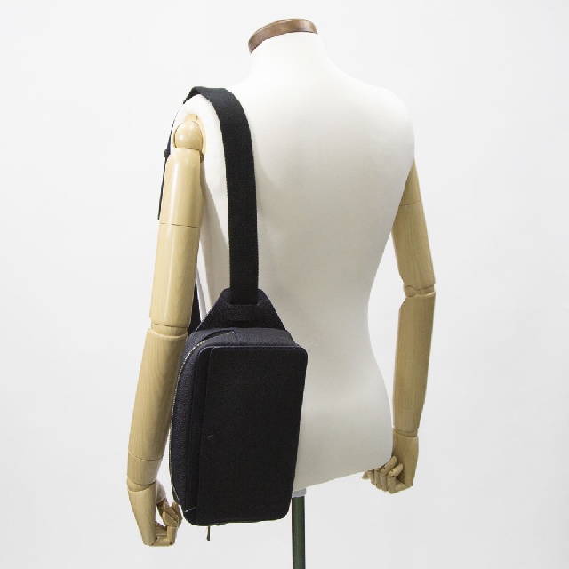 MAISON TAKUYA　メゾンタクヤ　Capital Body Bag　German Shrunken Calf×Goat　キャピタルボディバッグ　ジャーマンシュランケンカーフ×ゴート CBB-12