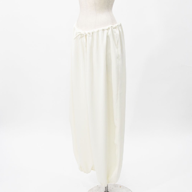 mizuiro ind　ミズイロインド　ドローストリングヘムイージーパンツ　1-260110-0