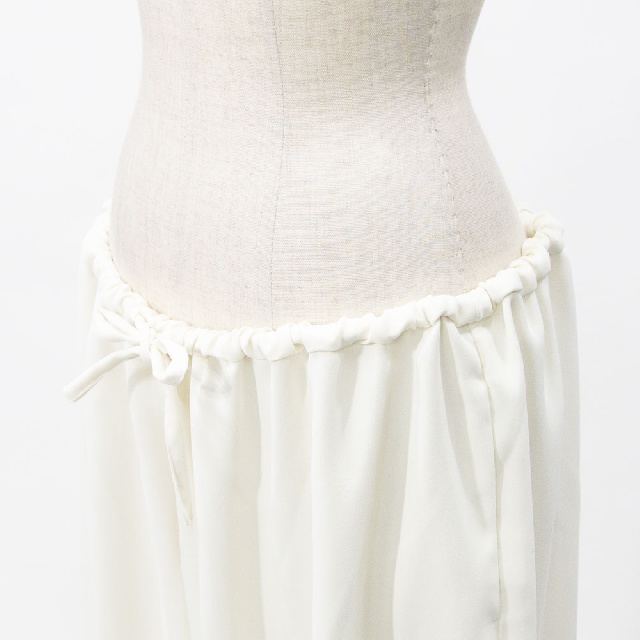 mizuiro ind　ミズイロインド　ドローストリングヘムイージーパンツ　1-260110-5