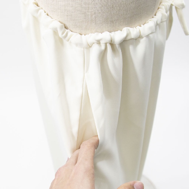 mizuiro ind　ミズイロインド　ドローストリングヘムイージーパンツ　1-260110-7