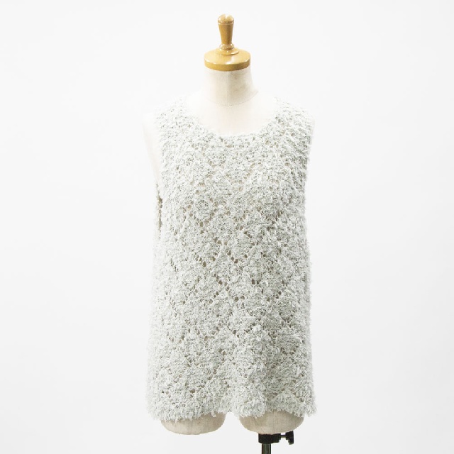 mizuiro ind　ミズイロインド　パターンベスト　1-220069-3