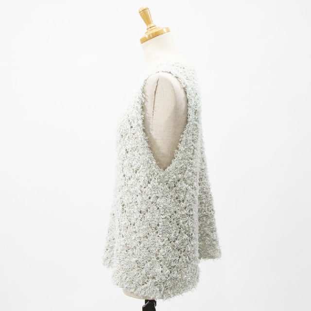 mizuiro ind　ミズイロインド　パターンベスト　1-220069-4