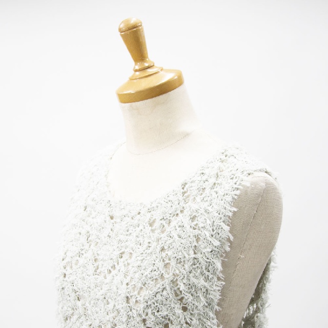 mizuiro ind　ミズイロインド　パターンベスト　1-220069-7