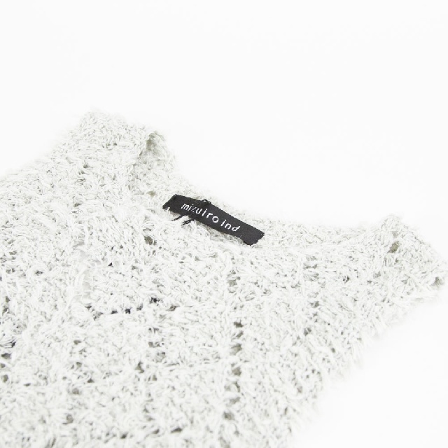 mizuiro ind　ミズイロインド　パターンベスト　1-220069-8