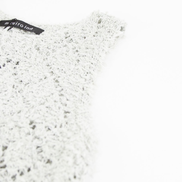 mizuiro ind　ミズイロインド　パターンベスト　1-220069-9