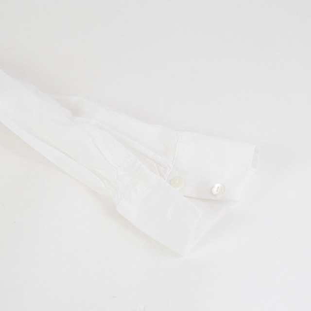 MidiUmi　ミディウミ　ピンタックレースシャツ　1-730078-8