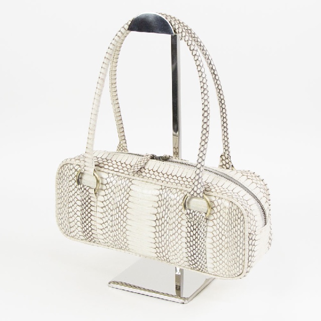 PLIABLE　プライアブル　コブラ革　ハンドバッグ　25-C660-0