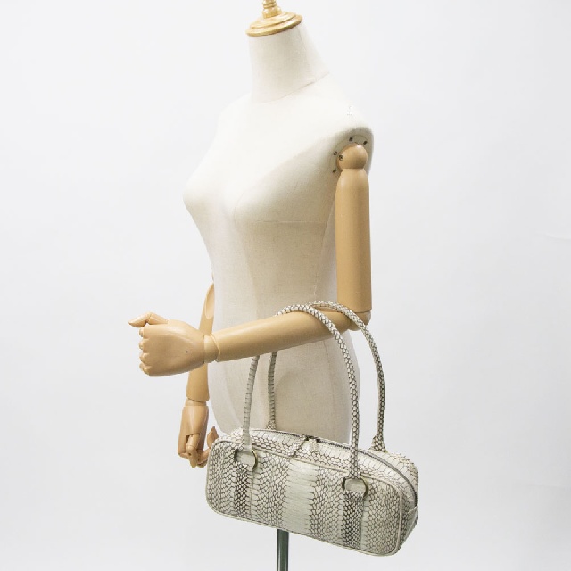 PLIABLE　プライアブル　コブラ革　ハンドバッグ　25-C660-7