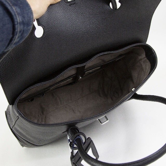 PELLE MORBIDA　ペッレモルビダ　Maiden Voyage　メイデンボヤージュ　シュリンク　ケリー手提げ　MB055A-6