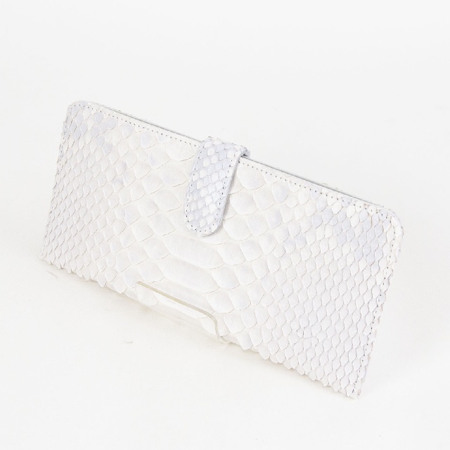 VIA DOAN　ヴィアドアン　Bran python　ブランパイソン　薄マチ長財布　464-0
