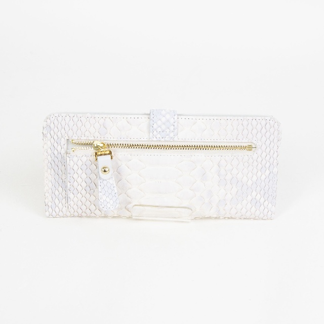 VIA DOAN　ヴィアドアン　Bran python　ブランパイソン　薄マチ長財布　464-2