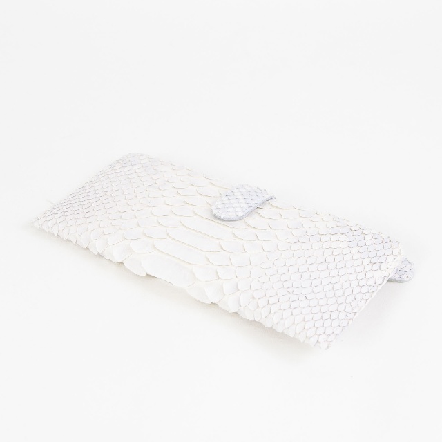 VIA DOAN　ヴィアドアン　Bran python　ブランパイソン　薄マチ長財布　464-4