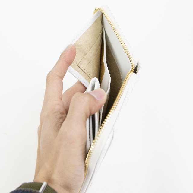 VIA DOAN　ヴィアドアン　Bran python　ブランパイソン　ラウンド折財布　450-8