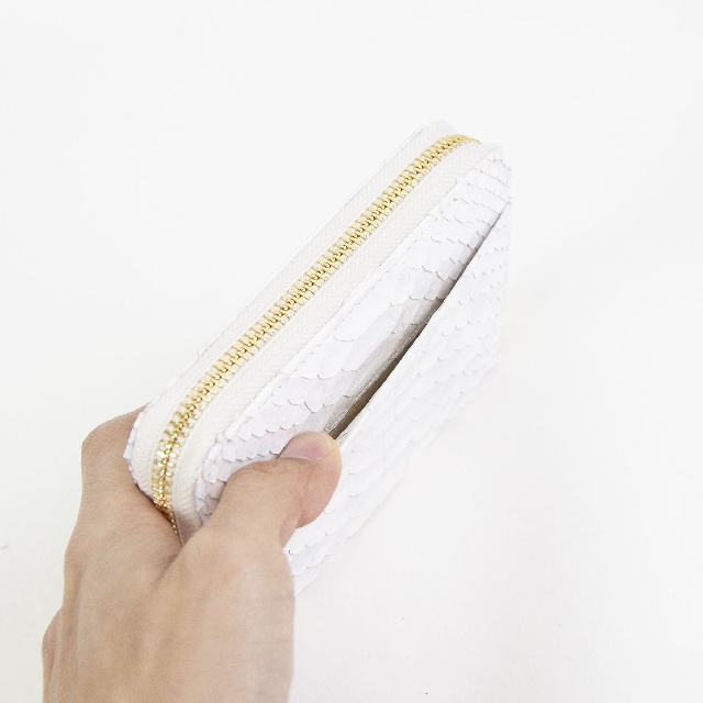 VIA DOAN　ヴィアドアン　Bran python　ブランパイソン　ラウンド折財布　450-5