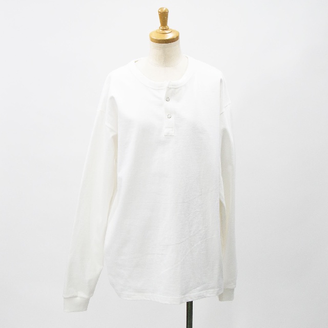 BIRTHDAY SUIT　バースデースーツ　ヘンリーネック ロングスリーブ Tシャツ　CS03-2