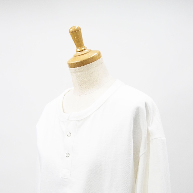 BIRTHDAY SUIT　バースデースーツ　ヘンリーネック ロングスリーブ Tシャツ　CS03-6