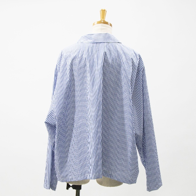 mizuiro ind　ミズイロインド　ストライプカバーオール　1-230151-4