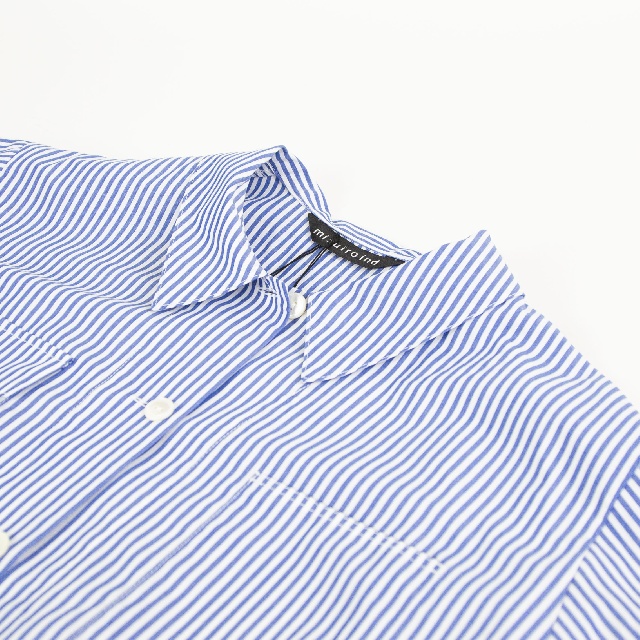 mizuiro ind　ミズイロインド　ストライプカバーオール　1-230151-11