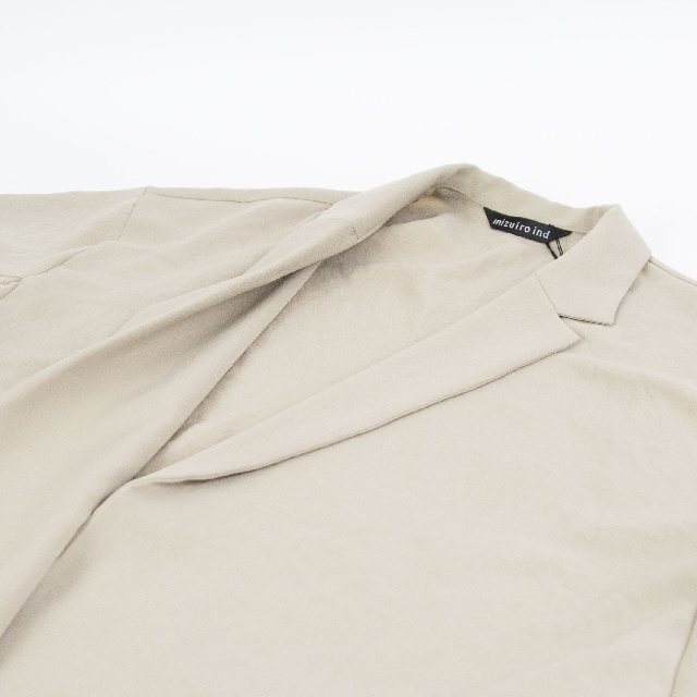 mizuiro ind　ミズイロインド　テイラードシャツジャケット　1-230170-12