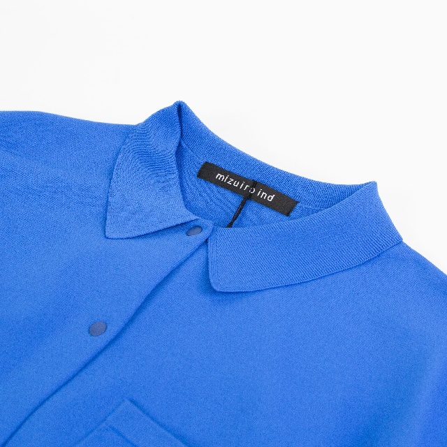 mizuiro ind　ミズイロインド　シャツカーディガン　1-220066-10