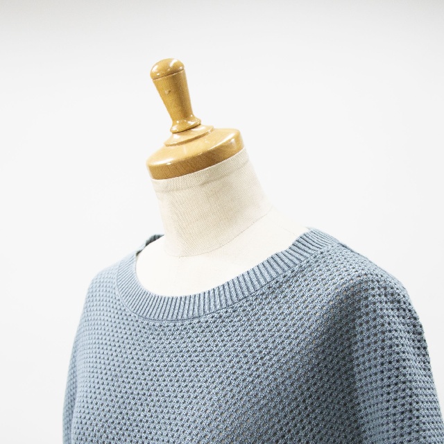 mizuiro ind　ミズイロインド　ストーンウォッシュメッシュロングベスト　1-220067-6