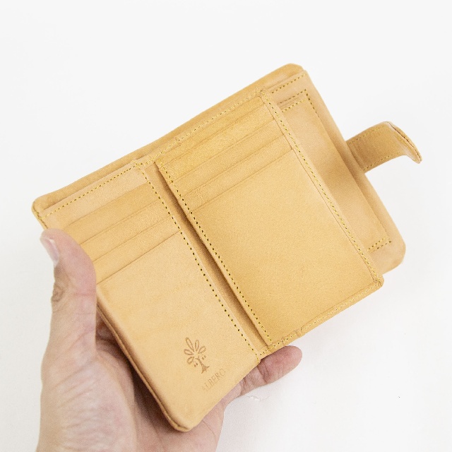 ALBERO　アルベロ　Naturale　ナチュレ　ベロ留めミドル財布　N-5364-6