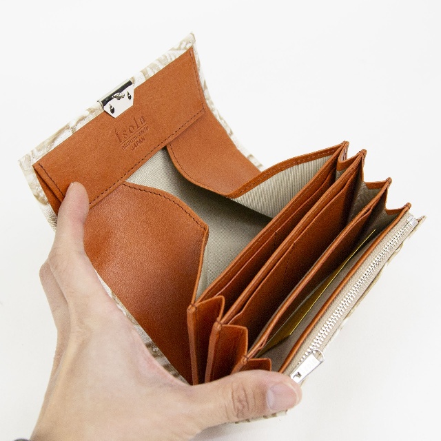 isola　アイソラ　サングリア　コルシア　ショート三段錠　3109-5