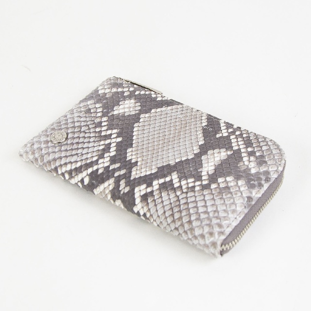 Isola　アイソラ　マットパイソン　ミコノス　L字ファスナーミドル財布　1712-4