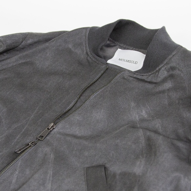 MIDIUMISOLID　ミディウミソリッド　ブリーチサテン MA-1　1-171013-10