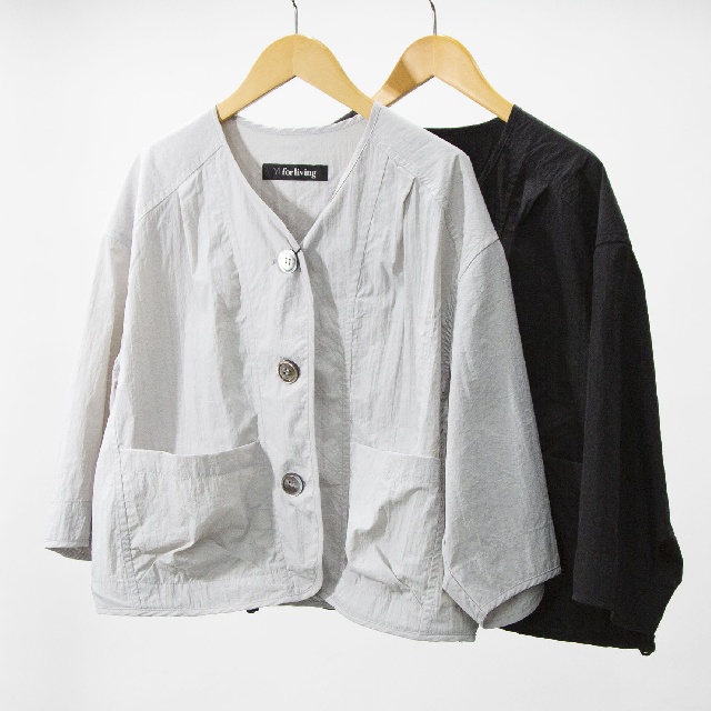 Y's for living　ワイズフォーリビング　　ナイロンワッシャー　ショートジャケット　M31-R18-32-0