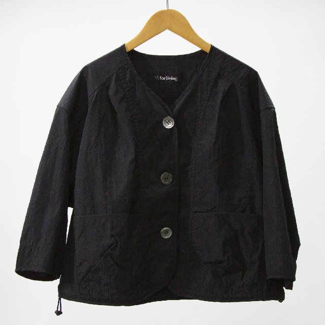 Y's for living　ワイズフォーリビング　　ナイロンワッシャー　ショートジャケット　M31-R18-32-1