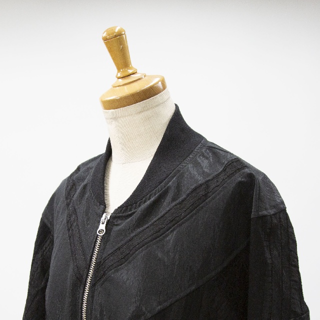 MIDIUMISOLID　ミディウミソリッド　マテリアルミックスブルゾン　1-172112-5