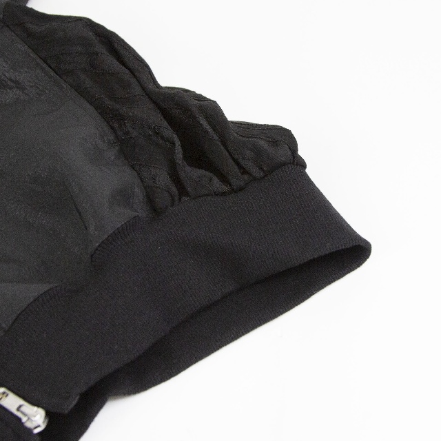 MIDIUMISOLID　ミディウミソリッド　マテリアルミックスブルゾン　1-172112-11