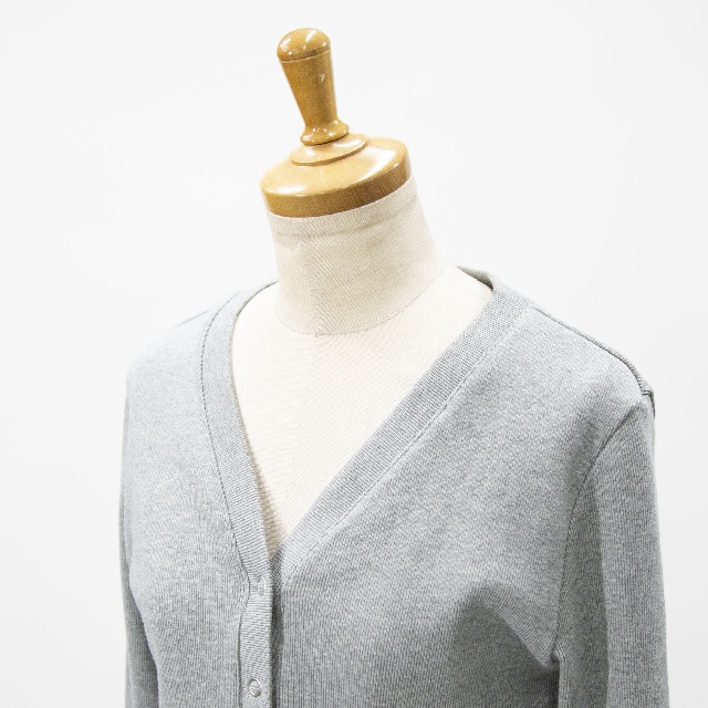 MIDIUMISOLID　ミディウミソリッド　リブヘンリーネックプルオーバー　1-112219-5