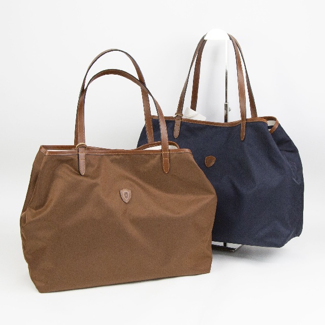 FELISI　フェリージ　ナイロンxボーダー　トート　15/20/DS+RJ+A2002-0