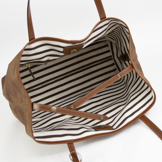 FELISI　フェリージ　ナイロンxボーダー　トート　15/20/DS+RJ+A2002-9